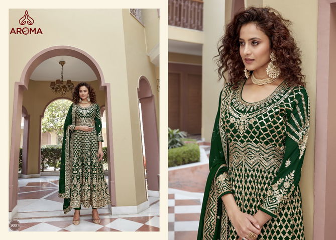 Aroma Mariyah Georgette Wedding Salwar Suits Catalog